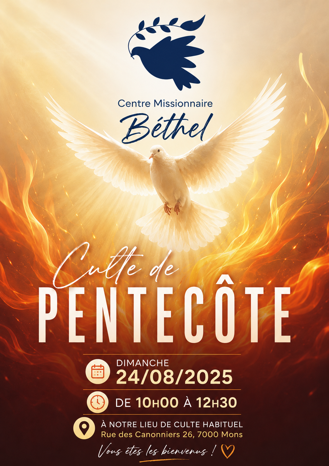 Affiche Pentecôte 2026